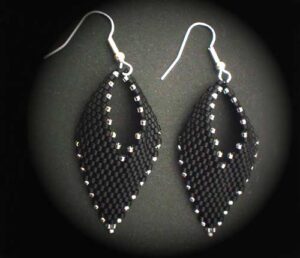 Beading Tutotials and Patterns - Ellad2 Beading Tutorial Russian Leaf Earrings -Ellad2
