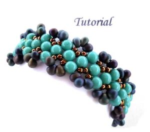 Beading Tutotials and Patterns - Ellad2 Beading-Tutorial-Aruba-Blue-bracelet-by-ellad2