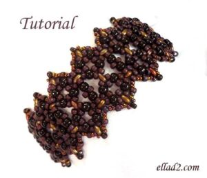 Beading Tutotials and Patterns - Ellad2 Beading Tutorial Xpose Bracelet