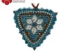 Tutorial di perline Pendente Trillium Ellad2