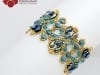 Alaska Bracelet beading Tutorials with Zoliduo beads