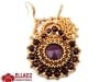 beading-pattern-beaded earrings