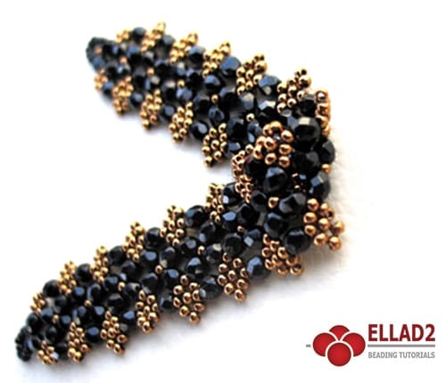 Beadweaving Pattern for Tiptoe Chain Bracelet With Gemduo or Diamonduo  Beads & Seed Beads Beading Pattern DIY Bracelet Tutorial PDF Download - Etsy