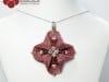 Beading pattern Cuckoo Flower Pendant by Ellad2