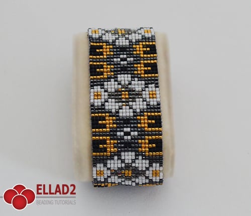 Scandi Snowflake Bead Loom Bracelet Kit