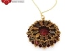 Beading pattern Kite Flower Pendant by Ellad2