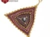 Beading Tutorial Maya Triangle in peyote stitch
