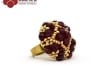 Beading Tutorial Mila Ring Ellad2 design