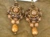 Go Girl earrings beaded by Linda Coronado Hdez