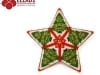 Beading Tutorial Christmas Tree Star peyote stitch by Ellad2