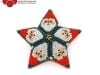 Beading Patter Santa Claus Star by Ellad2