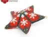Beading Tutorial Christmas Star with Snowflake by Ellad2
