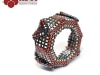 Beading pattern Tea light holder by Ellad2