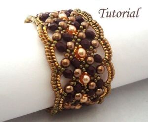 Maroon-Bracelet-beading-tutorial-Ellad2