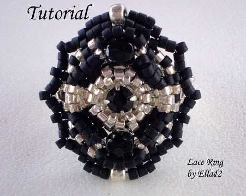 Beading Tutorial Lace Ring