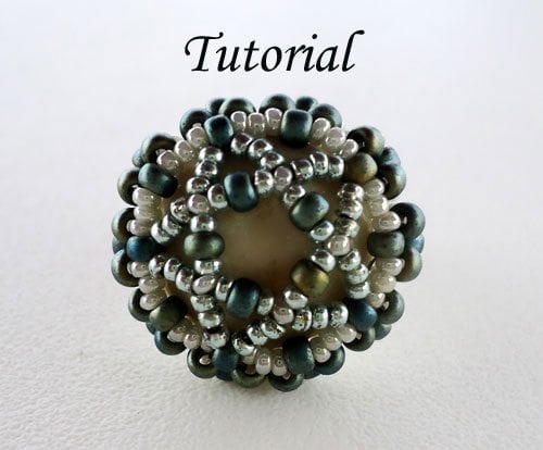 Beading Tutorial Wrapped Cab Ring