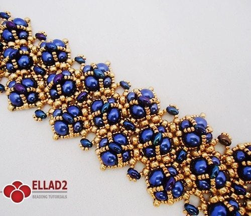 Beading-Pattern-Bracelet-Perpetua-with-Superduo-beads