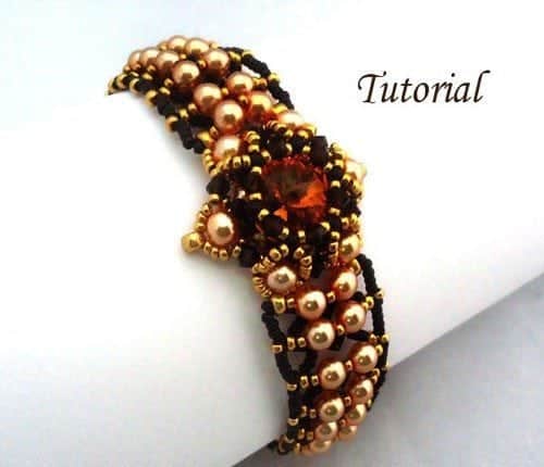 Tutorial Marigold bracelet by Ellad2