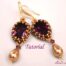 Beading tutorial Aurora Earrings by Ellad2