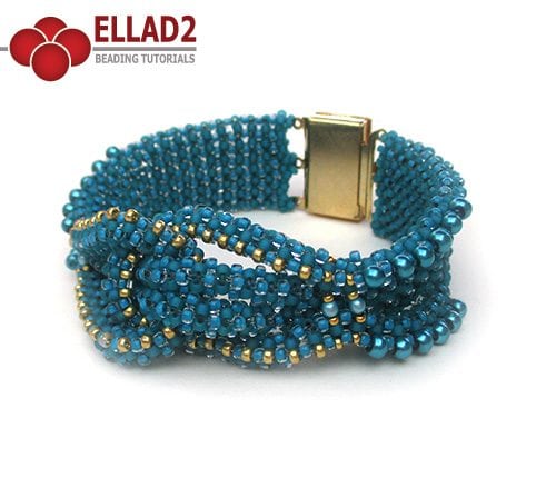 CRAW beaded bracelet by Ellad2