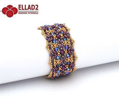 Lantana Bracelet - Ellad2 Beading Pattern