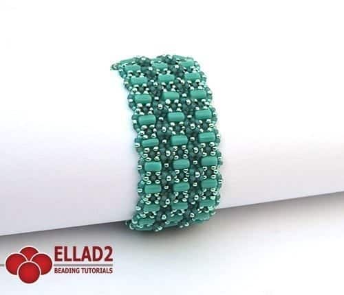Amarante Bracelet - Ellad2 Beading Pattern