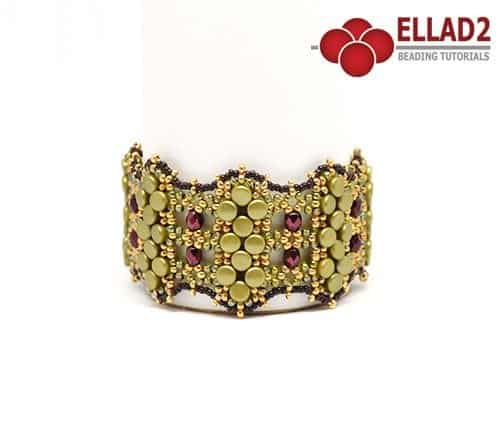 Beading-Tutorial-Oliveta-Bracelet-with-Pellet-beads-by-Ellad2