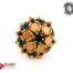Honeycomb flower ring beading Tutorial by Ellad2