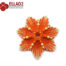 Beading Tutorial Sunset flower by Ellad2
