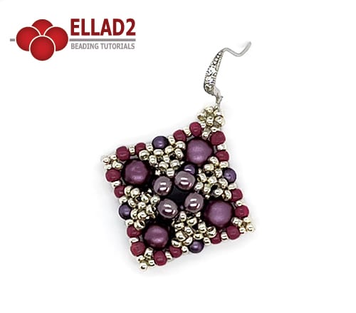 beaded earrings by Ellad2