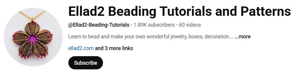Ellad2 Video tutorials beading
